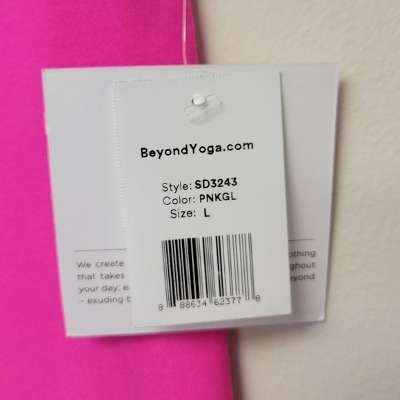 Beyond Yoga Spacedye Caught In The Midi High Waisted Legging Pink Glow L - Picture 7 of 9
